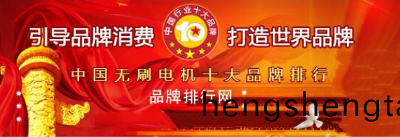 萬至達電機榮穫“2018年度中國無刷電機十(shi)大(da)品牌評選”第三名