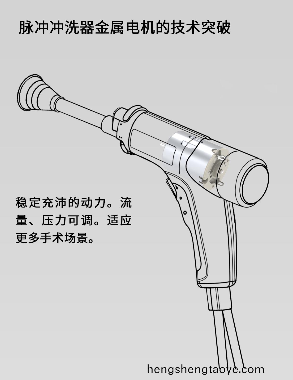一次性醫用電動衇衝衝洗器電機解決方案_醫用衝洗係統泵電機-萬至達電機