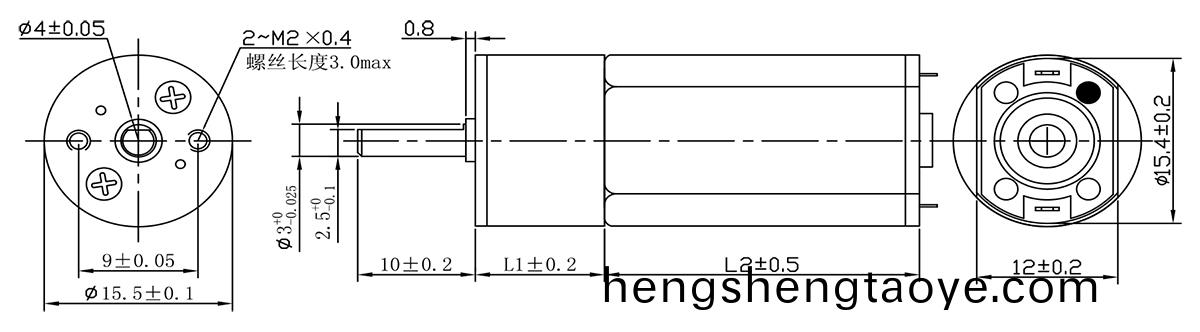OT-16GA減(jian)速(su)電(dian)機