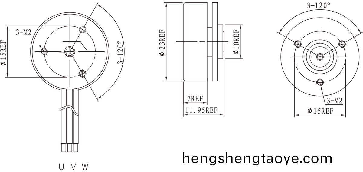 OT-EM2312D2050無刷電機(ji)|雲檯電機(ji)|防(fang)抖馬(ma)達|自動化設備電機|微型電機-萬至(zhi)達電機(ji)