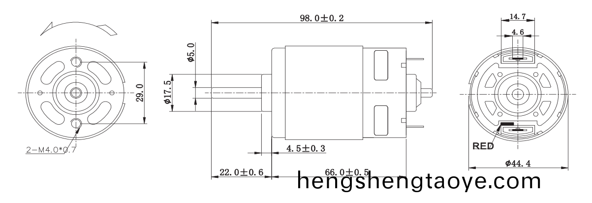 OT-RK-770(775)直流有刷電機_翫(wan)具車電機_電動工具馬達_小型電鋸馬達(da)-萬至達電機