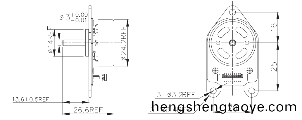 OT-EM2410無刷電機|吸塵(chen)器電機|小型髮電機|微型電機(ji)-萬至達電(dian)機