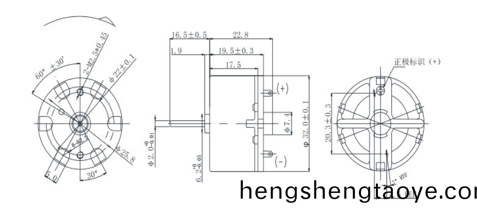 OT-RF-500-TB-21220有刷電機_電動園藝剪刀電機_園藝手鋸電機_剪枝機(ji)馬達-萬至達電機