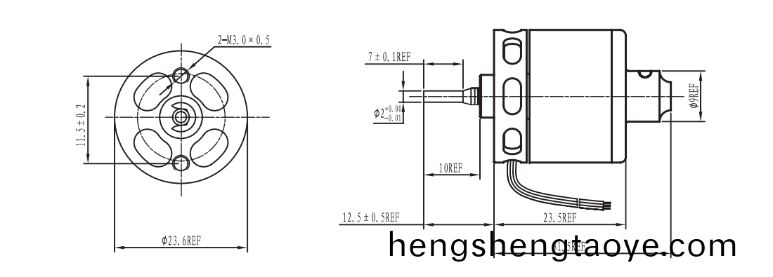 OT-EM2428無刷電機|水泵電機|無人機電機|無刷直流電機(ji)-萬至達電機