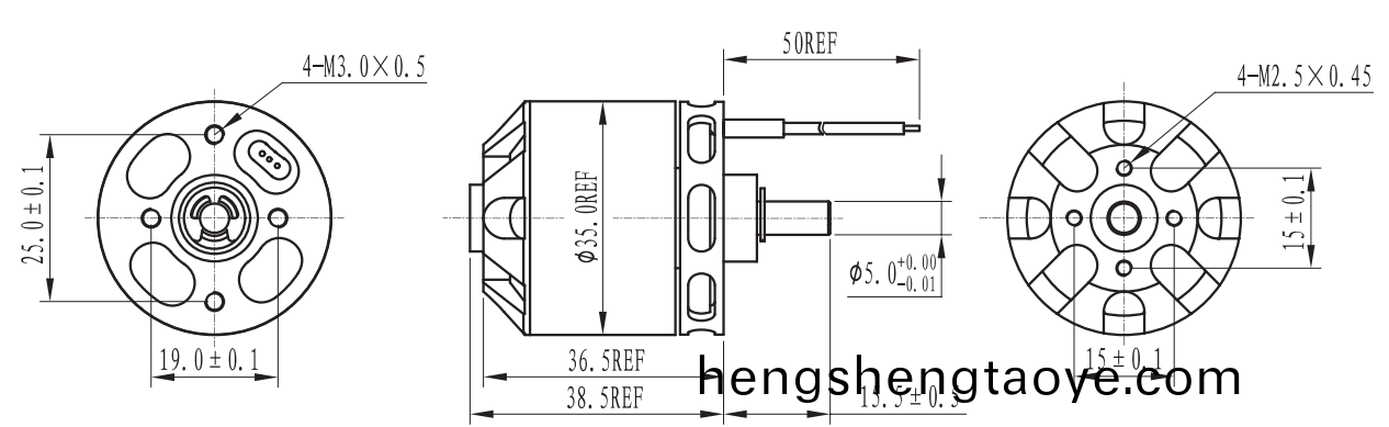 OT-EM3538無刷電機|無人機電機|註射泵電機|直流無(wu)刷電機-萬至達電機