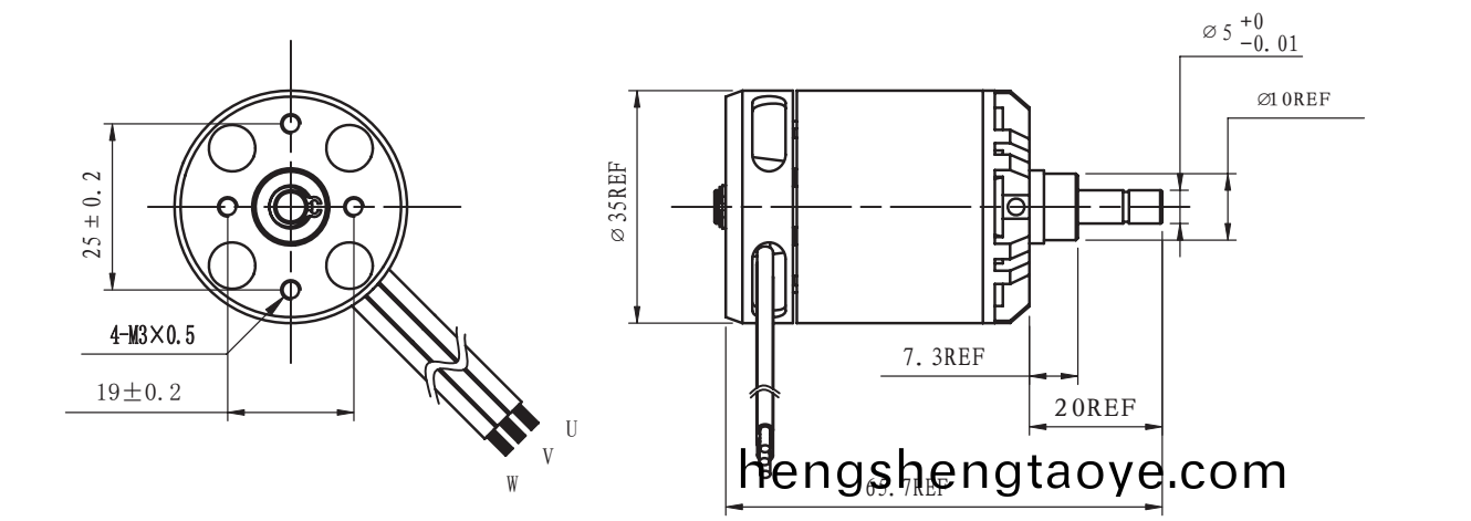OT-EM3548無(wu)刷電機|無人(ren)機(ji)電機|水泵電機(ji)|風扇電機|電動工具電機(ji)|雨刷器(qi)電機-萬至達電機