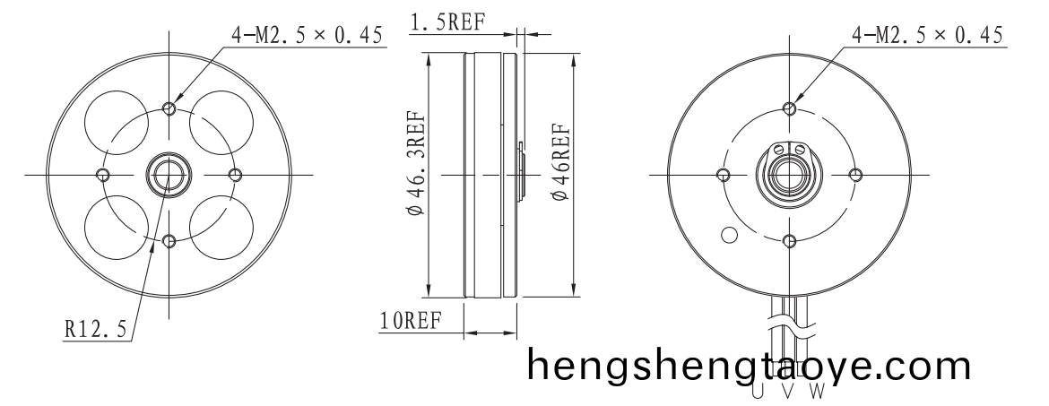 OT-EM4610微型(xing)無刷直流電機|雲檯無刷(shua)電機|工業自動化馬達(da)|無(wu)刷電機-萬至達電機