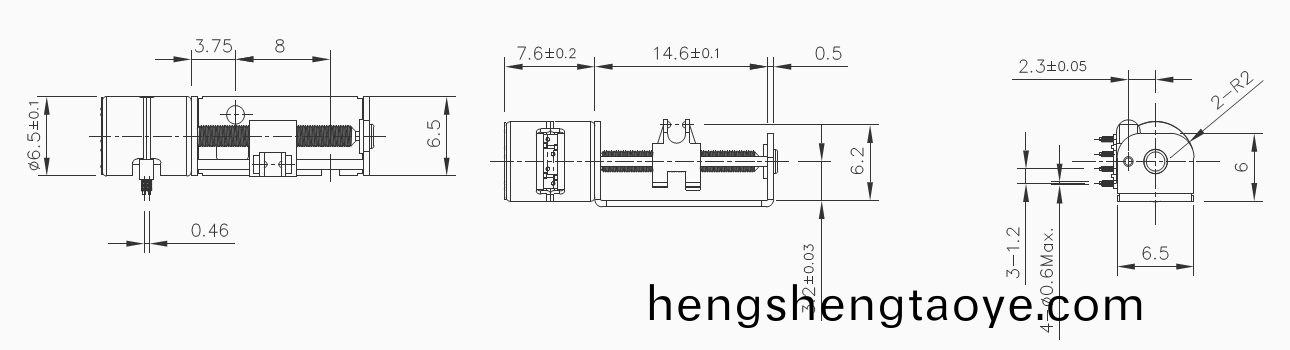 OT-SM065L-001步進電機_3D打印機步進電機_藍光光盤電機_微型電機-萬至達電機