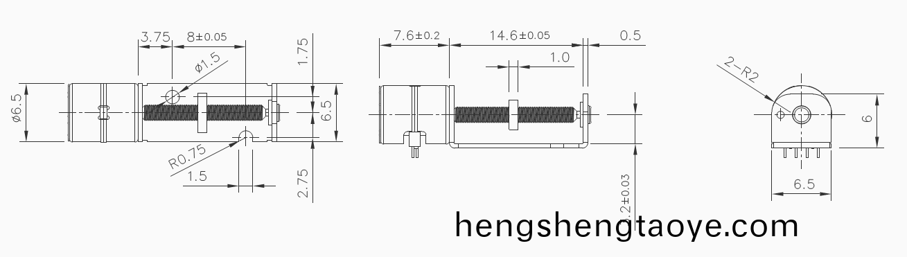 OT-SM065L-007步進電機_攝像機電機_安防監(jian)控(kong)設備電機_微(wei)型電機-萬至達電機(ji)