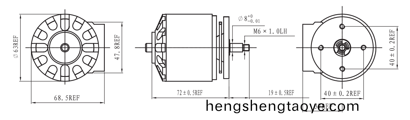 OT-EM6370無(wu)刷電機|註射泵電機|輸液(ye)泵電機|微型電機-萬至達電機