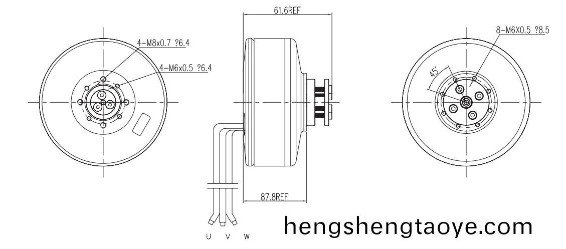 OT-EM9045無刷電機|植保機(ji)電機|工業(ye)微型電機|無人機電機-萬至達電機(ji)