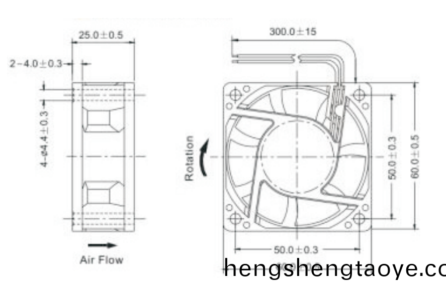 OT-EF6025無刷電機|風扇電(dian)機|直流無(wu)刷電機-萬至達電機