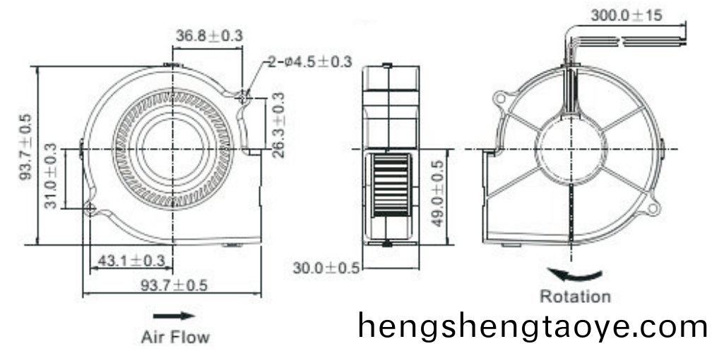 OT-EF9330無(wu)刷電機|風扇電機|直流無刷電機-萬至達電機