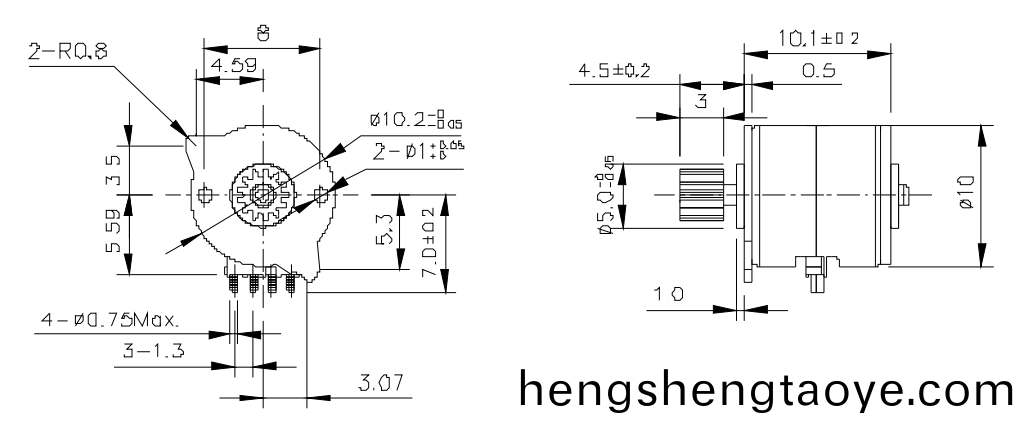 OT-SM10P-037步進電機|微型打(da)印機電機|數碼攝像(xiang)機(ji)電機|復(fu)印機(ji)電機(ji)-萬至達(da)電機