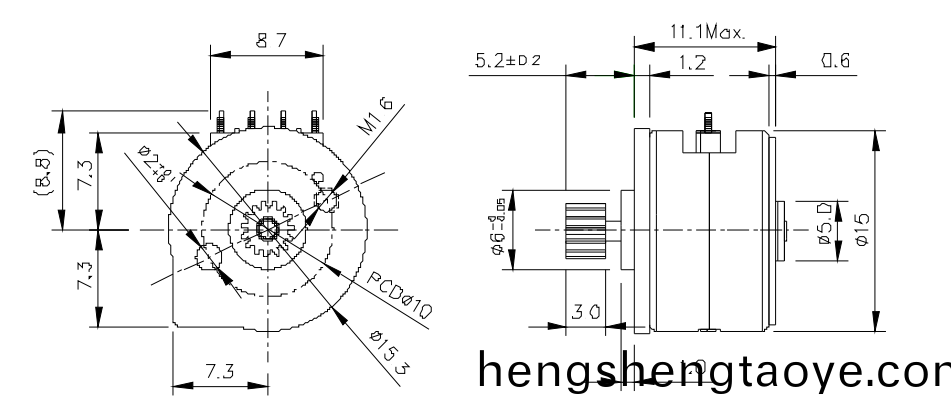 OT-SM15P-017步進電機|POS機電機|光驅電機|監控設備電機|攝像機(ji)電機(ji)-萬至達電機
