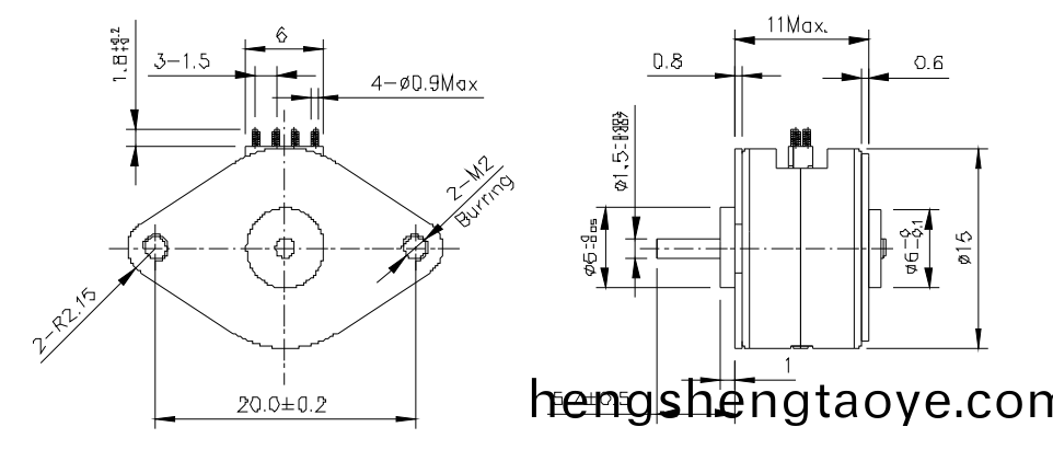 OT-SM15P-051步進電機|光驅(qu)電機|POS機電機|激光設備電機|微型步進電機-萬至達電(dian)機(ji)