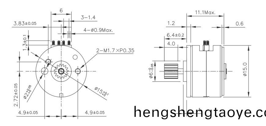 OT-SM15P-035步(bu)進電機|微型(xing)打印機電(dian)機|醫療設備電機|血壓計馬(ma)達-萬至達電(dian)機
