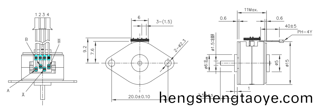 OT-SM15P-018步進電(dian)機|直線步進(jin)電機|醫療(liao)設備電機|微型電機-萬至達(da)電機