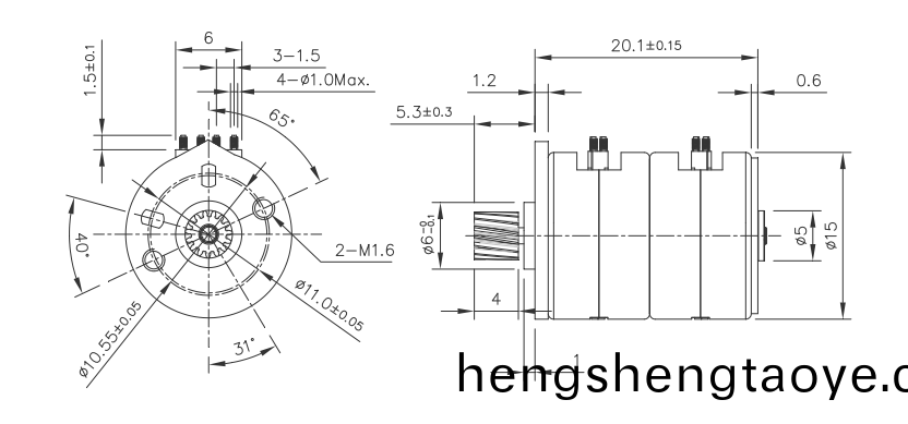 OT-SM15P-394步進電機|步進電機蓡(shen)數|微型炤片打印機電機|微(wei)型馬達-萬至達電(dian)機