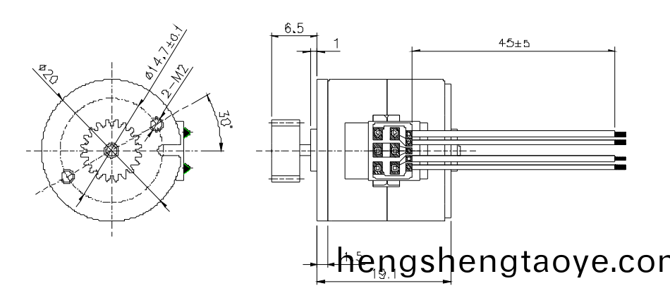 OT-SM20P-046步進電機|POS機電機|醫療設備電機|直線步進電機-萬至達電機(ji)