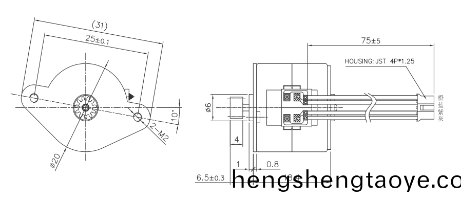 OT-SM20P-197步進電機(ji)|步進電機廠傢|炤片打印機馬達|醫(yi)療設備電機|微型電機-萬至達電機