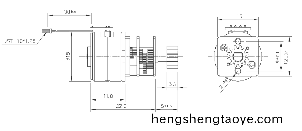 OT-GSM15-478步進電機|光驅電(dian)機|POS機電機(ji)|激光設備電機(ji)|減速箱-萬至達電機