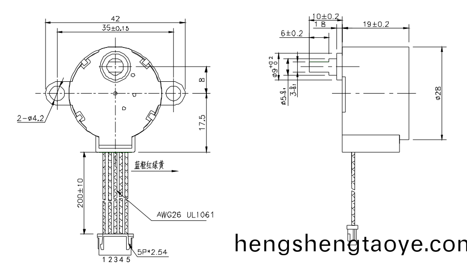 OT-GSM28-294炤片打印機電機|步進電機|微型打印機電機|打(da)印機電機(ji)報價(jia)-萬至達電(dian)機