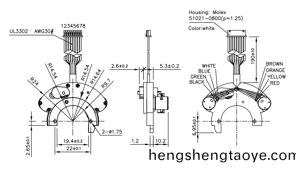 OT-GSM08-475監控攝像頭電機(ji)|步進電(dian)機|攝像頭專用電機(ji)|攝像機電機-萬至達電機