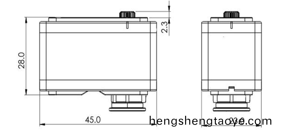 OT-020-4KG無人機減速電機|遙控飛機減速電(dian)機|飛機馬達-萬至達電機