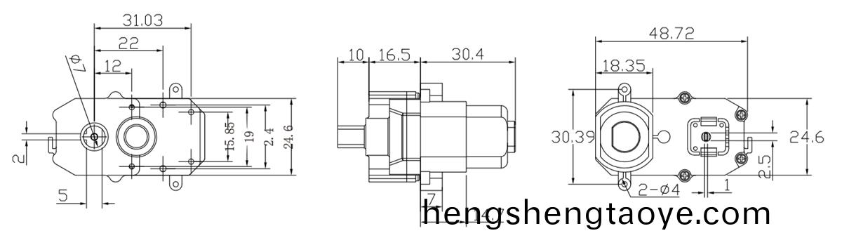 OT-M02/08機器人減速電機|機器人減速機|翫具馬達-萬至達(da)電機