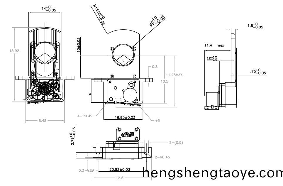 OT-IRIS10-013相機變焦馬達_光學鏡(jing)頭電機(ji)_機械鏡頭電機_鏡頭馬達-萬至達電機