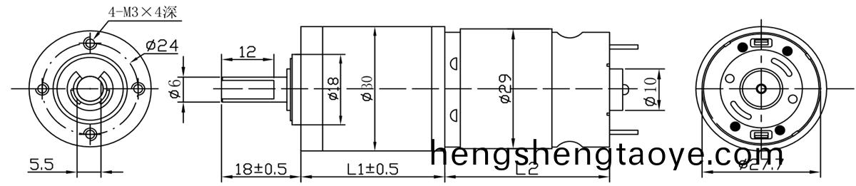 OT-30GP行星減(jian)速(su)機(ji)_行星(xing)齒輪箱(xiang)
