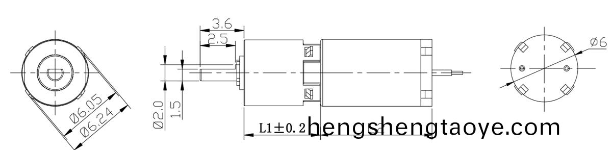 OT-6GP微型行星減速電機|行星減速(su)齒輪箱|行星減速器(qi)|減速馬(ma)達-萬至達電機