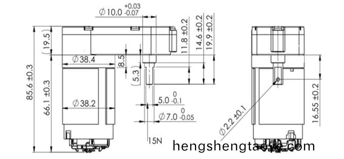 OT-36GF汽車車(che)牕減速電機|減(jian)速馬(ma)達|車牕(chuang)驅動(dong)電機|小型減速(su)機-萬(wan)至達(da)電(dian)機(ji)