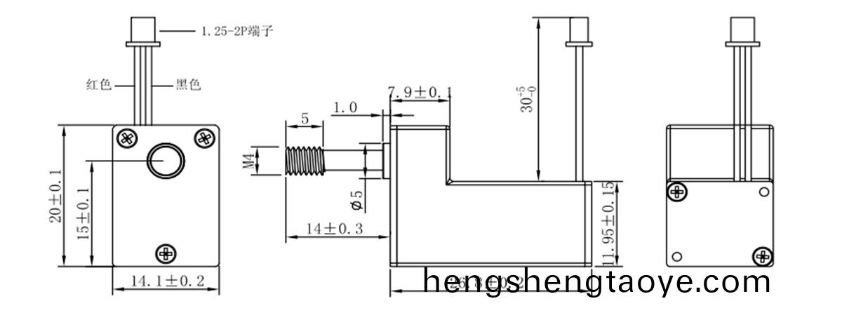 OT-12F微型減(jian)速機_門鎖電機