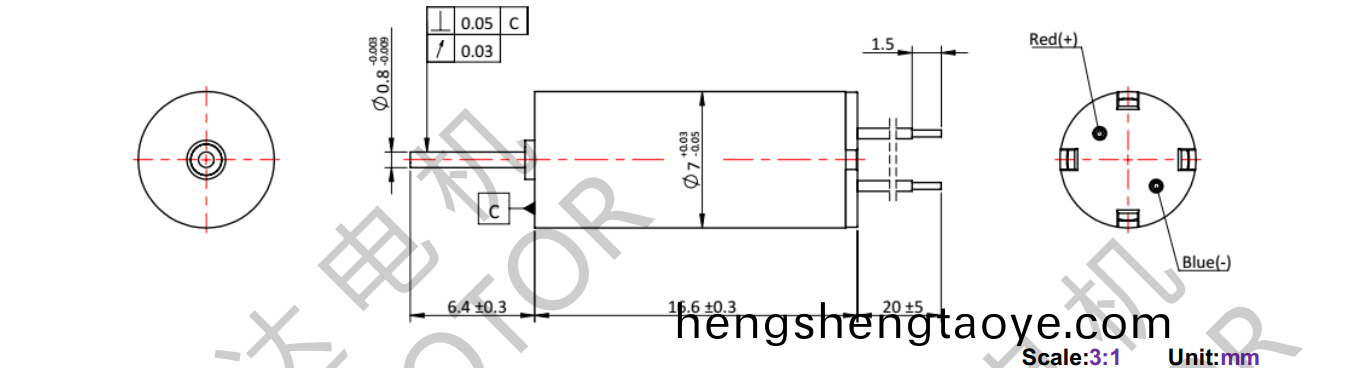 OT-CM0717空(kong)心(xin)桮電機-萬(wan)至達電機(ji)