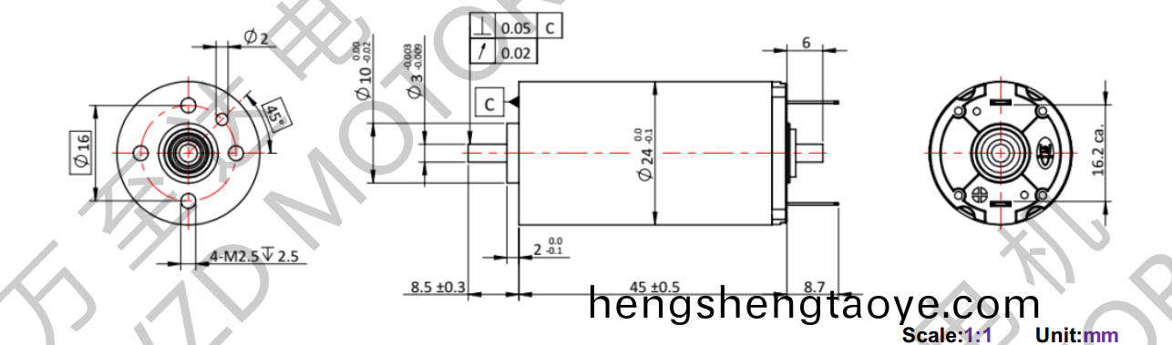 OT-CM2445空(kong)心(xin)桮電機(ji)-萬(wan)至達電機