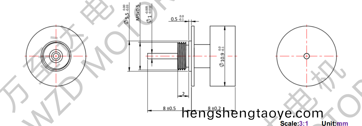 OT-EM1108BLDC無刷電機-萬至達電機