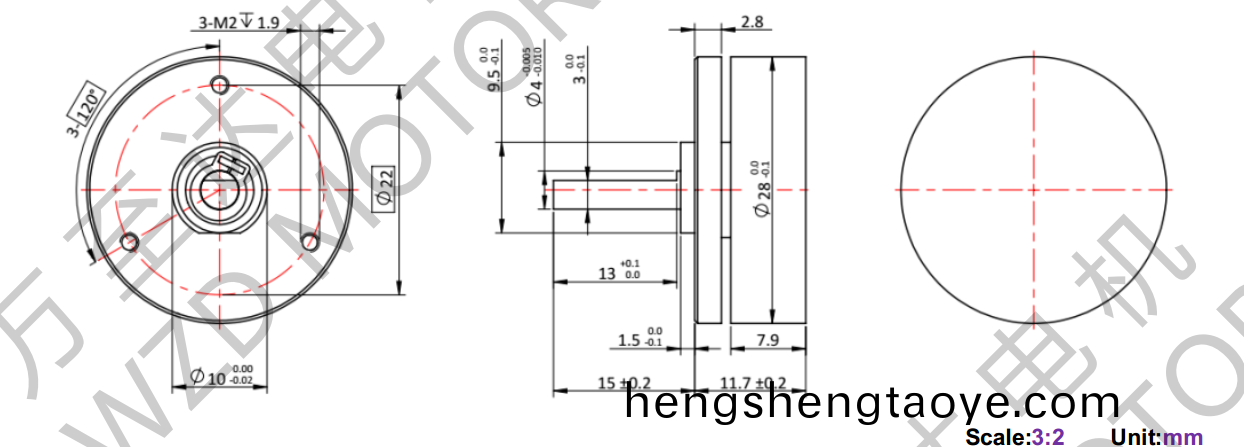 OT-EM2811BLDC無刷電機-萬至達電機