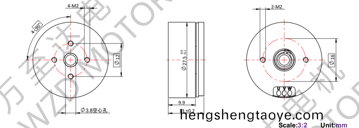 OT-EM2813BLDC無刷電機-萬至達電機