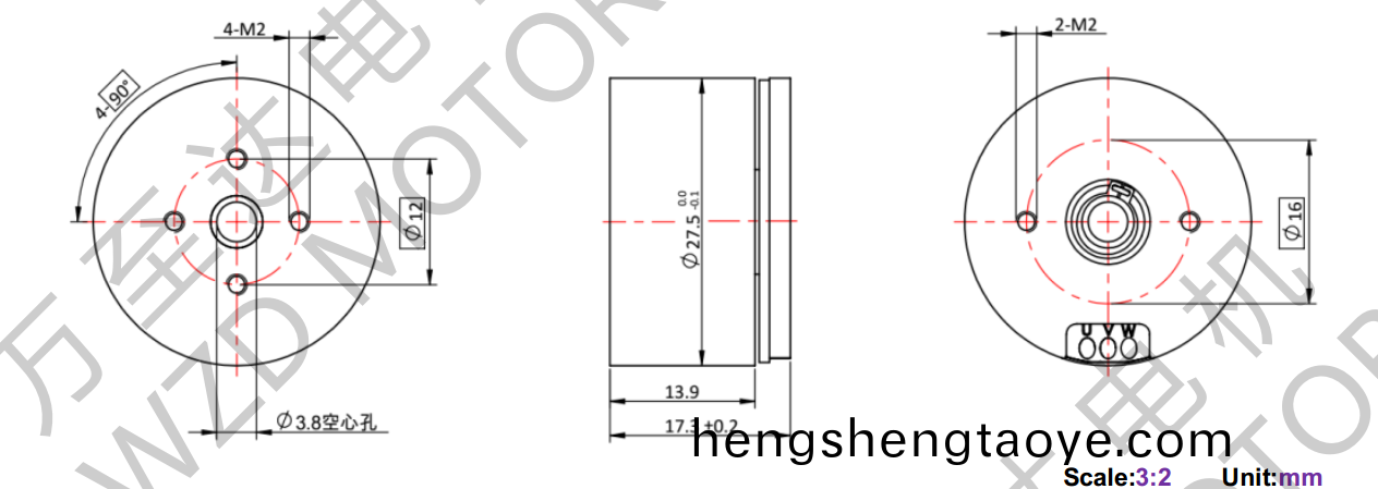 OT-EM2817BLDC無刷電機-萬至(zhi)達電機
