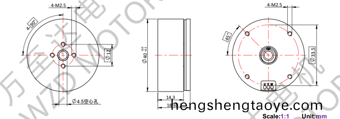 OT-EM4018BLDC無刷電機-萬至達電機