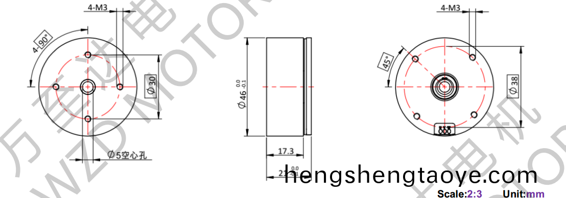 OT-EM4621BLDC無刷電機-萬至達電機