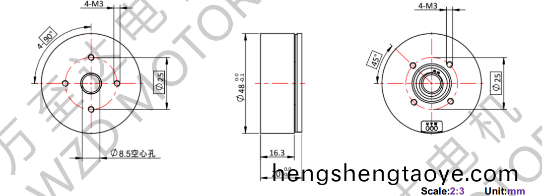 OT-EM4820BLDC無刷電機-萬至達電機