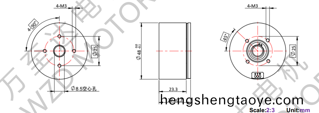 OT-EM4827BLDC無刷電機-萬至達電機
