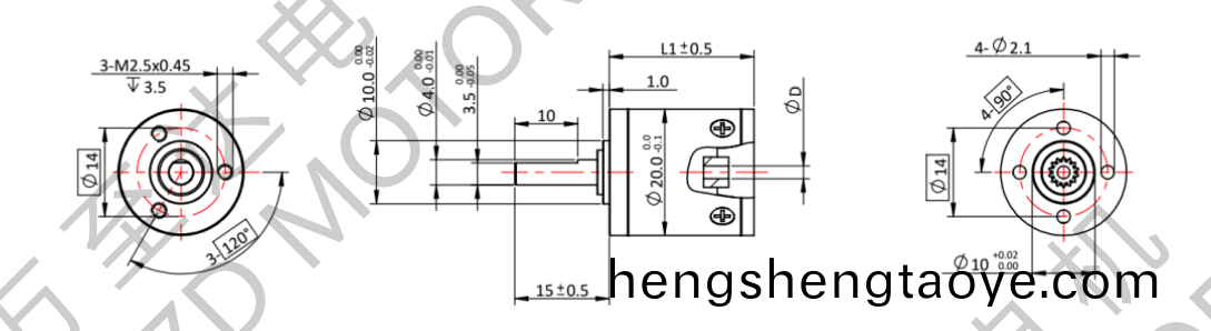 OT-20GP行星(xing)齒輪箱-齒輪箱-萬至達電機