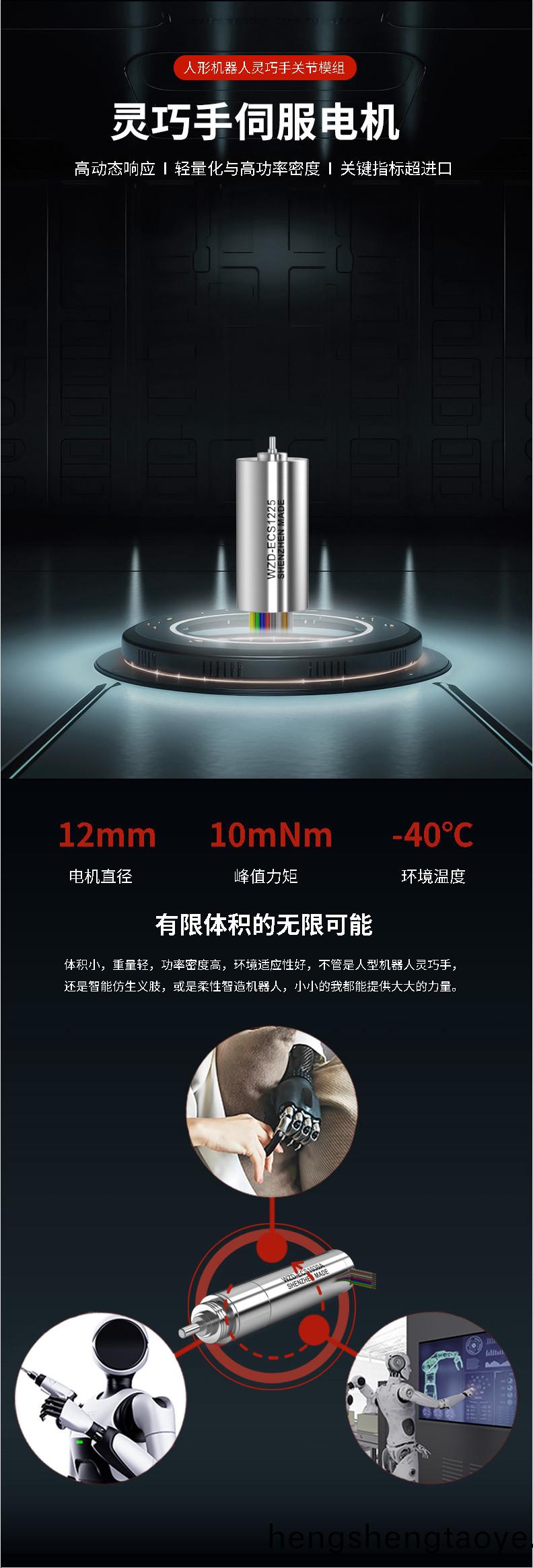 WZD-ECS1225A靈(ling)巧手電機(ji)