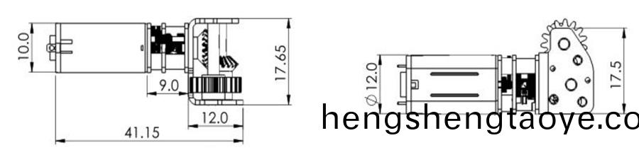 萬(wan)至達電機外(wai)形圖 