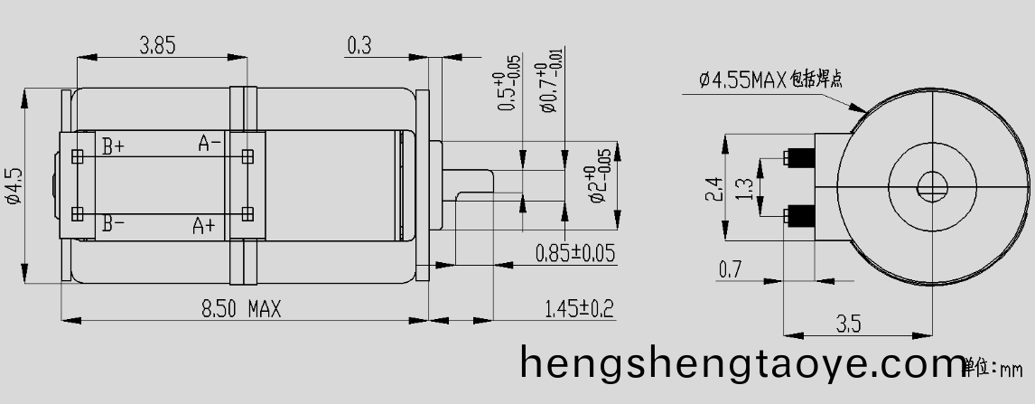 OT-SM4.4步(bu)進電(dian)機_4mm微型步進(jin)電機_鏡頭(tou)馬(ma)達-萬(wan)至(zhi)達電機