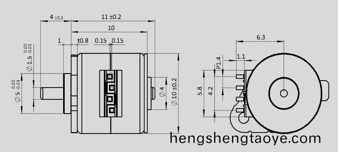 10mm微型步進電機_打印機(ji)電(dian)機_光學變(bian)焦鏡頭電機-萬(wan)至達電機
